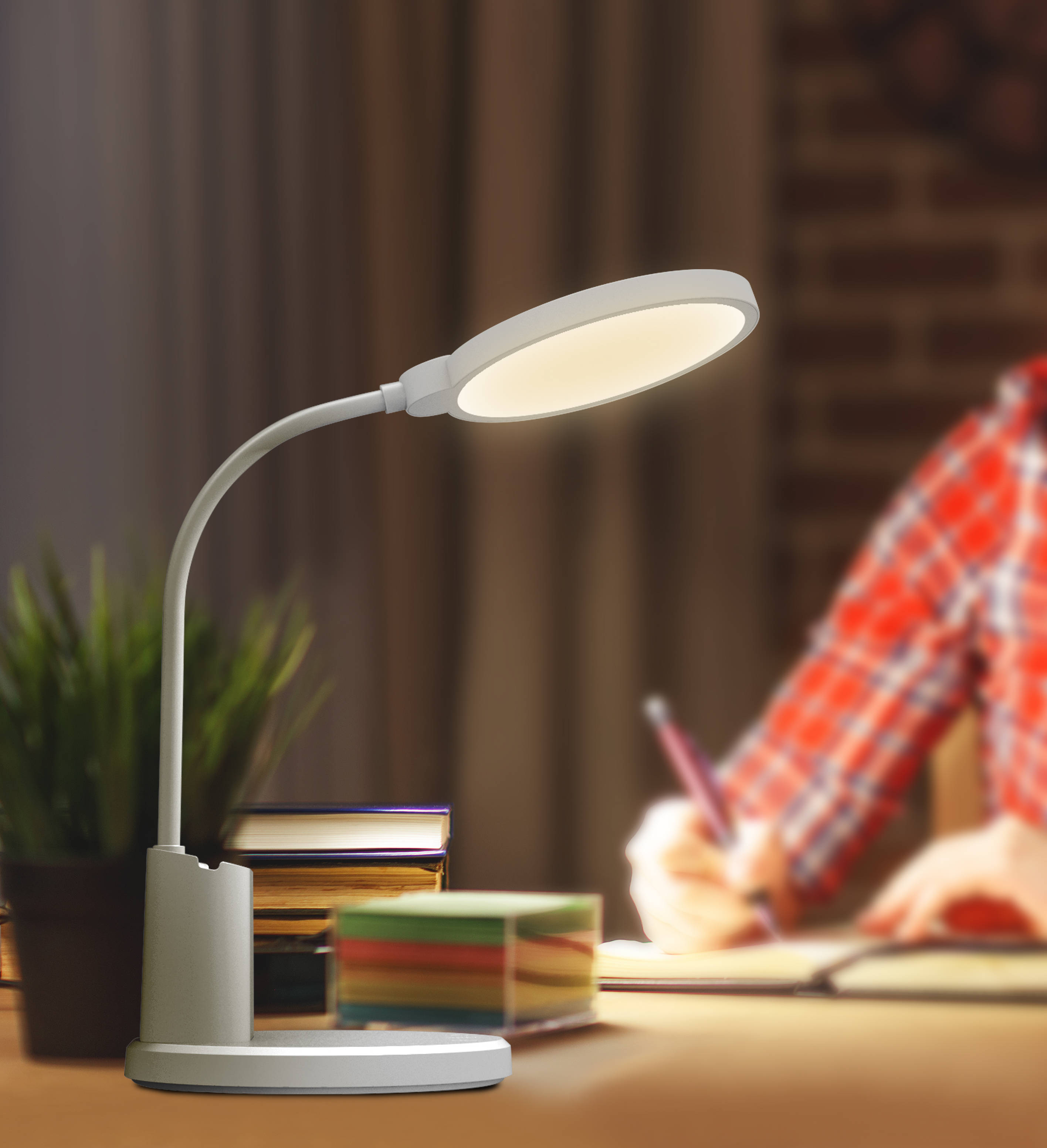 礼品定制之——语音控制台灯