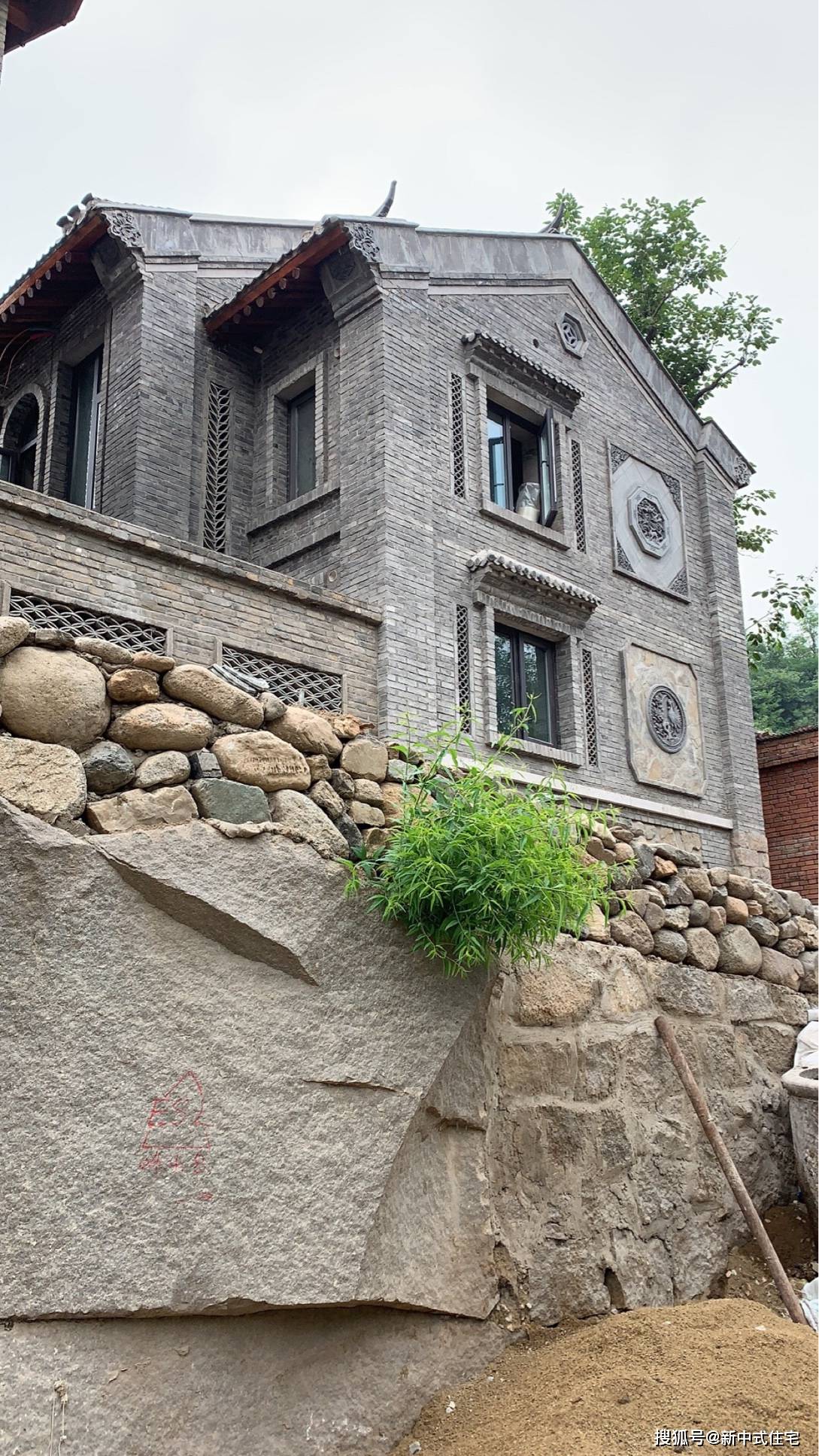 砖雕 外墙壁画大全山水壁画砖雕