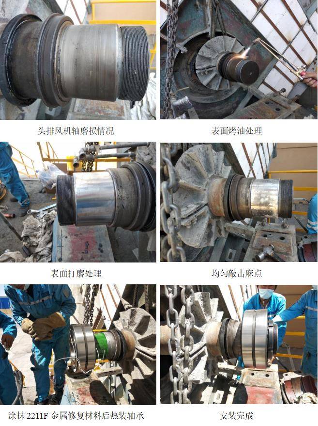 风机轴磨损修复不求人,用这种方法现场快速修复_轴承