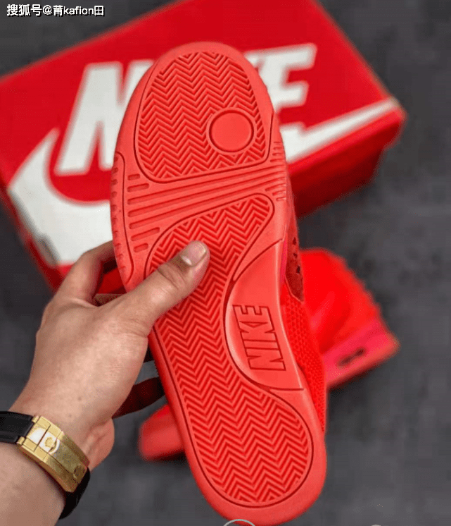 质感|Kanye West x Nike Air Yeezy II SP＂Red October＂椰子二代气垫休闲运动篮球鞋