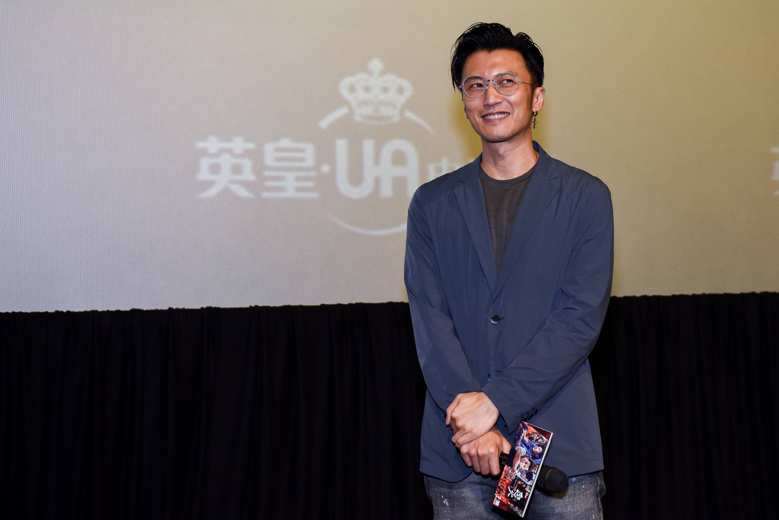 2021年8月11日,广东省佛山市,谢霆锋携《怒火·重案》来到佛山各大