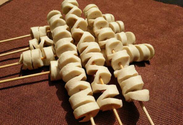 手工面筋大面筋串儿多少批发价多少钱