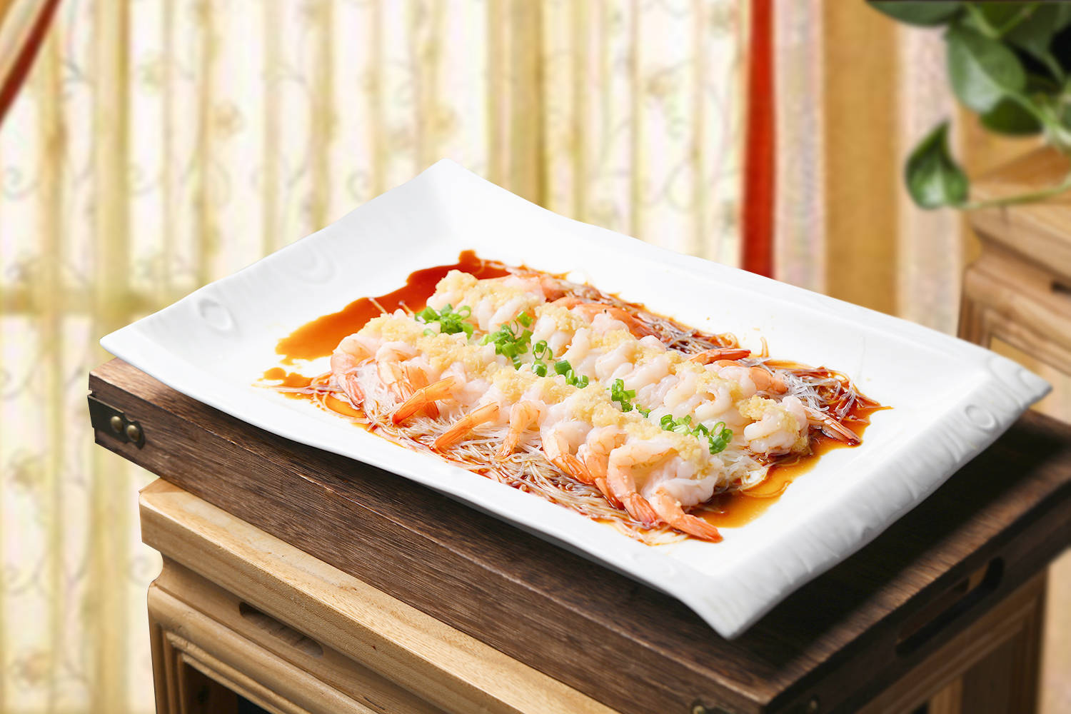 一道倍有面子的宴客菜——蒜蓉粉丝虾