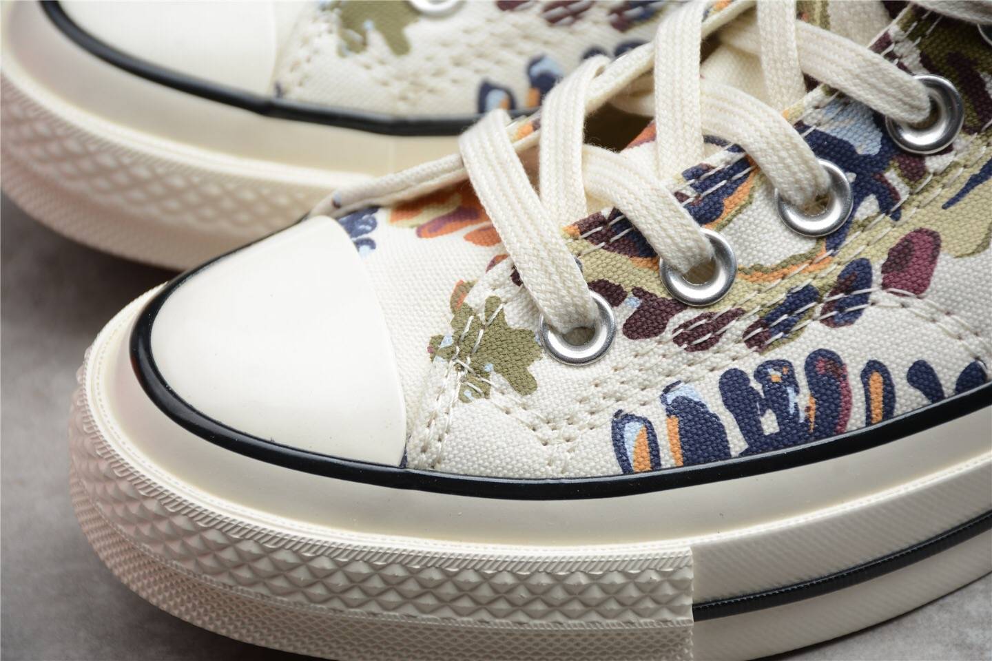 converse chuck 70 paisley 匡威高帮波西米亚复古花纹腰果花帆布鞋