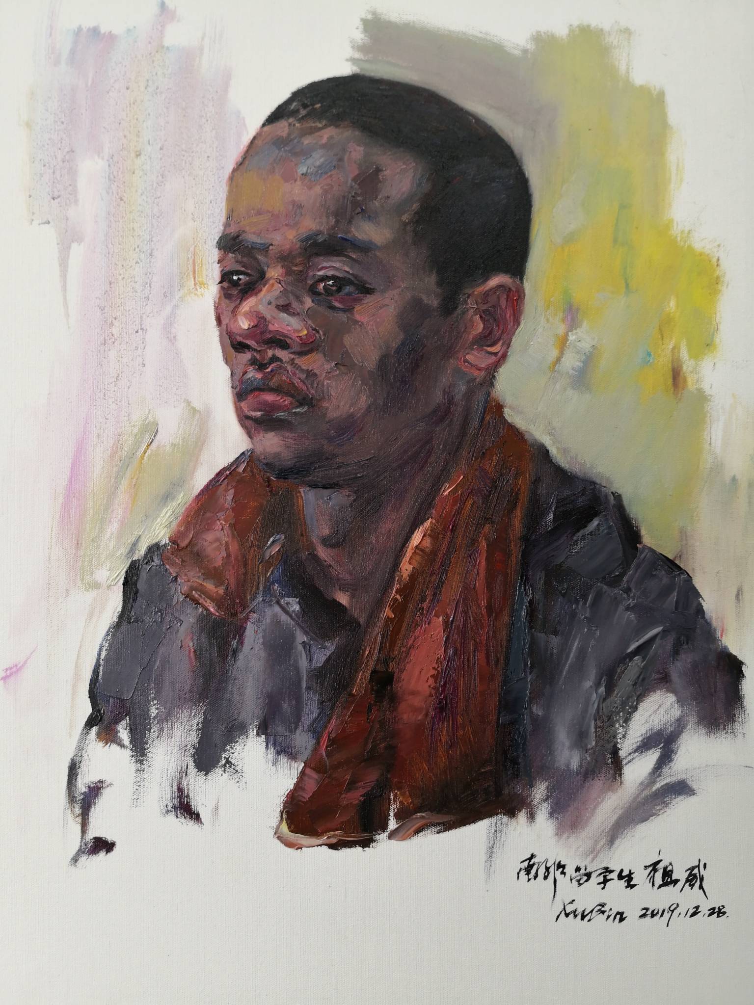 全国艺术名家邀请展徐斌油画作品赏析