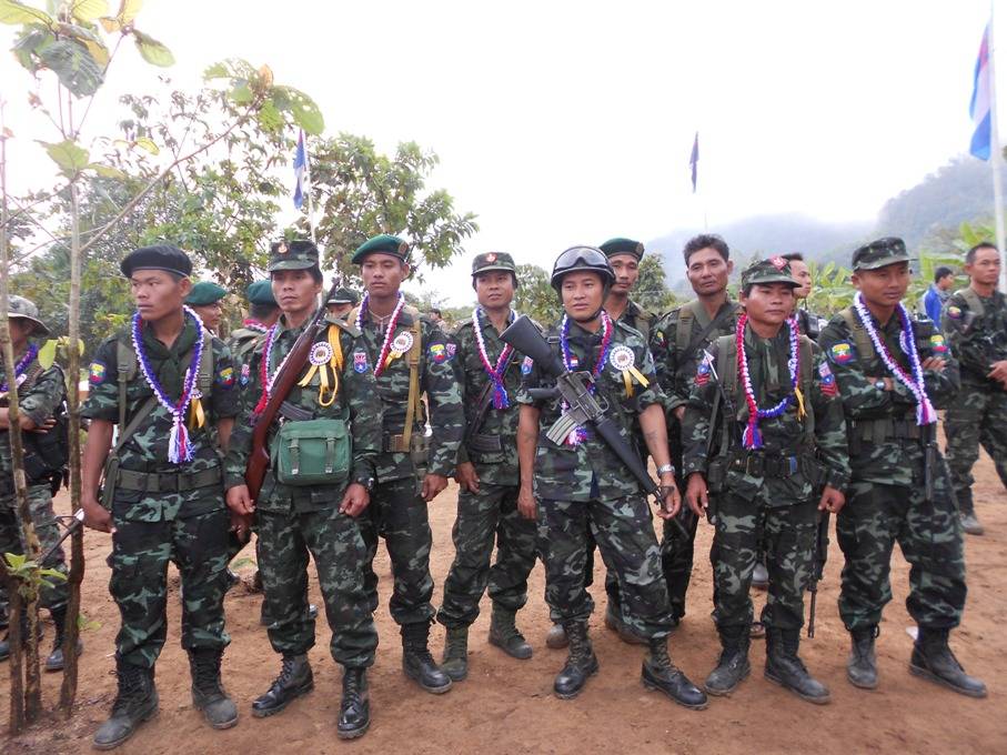 缅甸军方军事图片