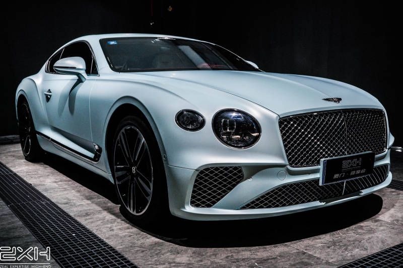 厦门尊享会宾利欧陆gt贴改色膜案例分享