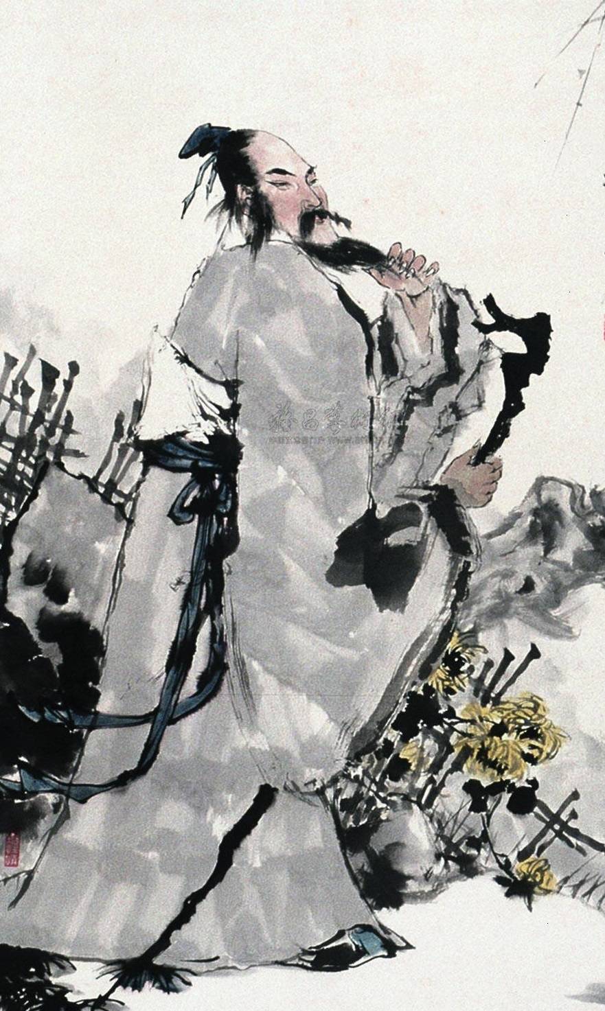 在孟浩然的笔下,山水田园诗并非诗人寄情于景,而是更高深的将自己的