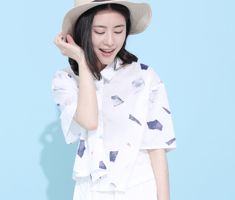 条纹|衬衫穿对了 微胖女生也可以很美