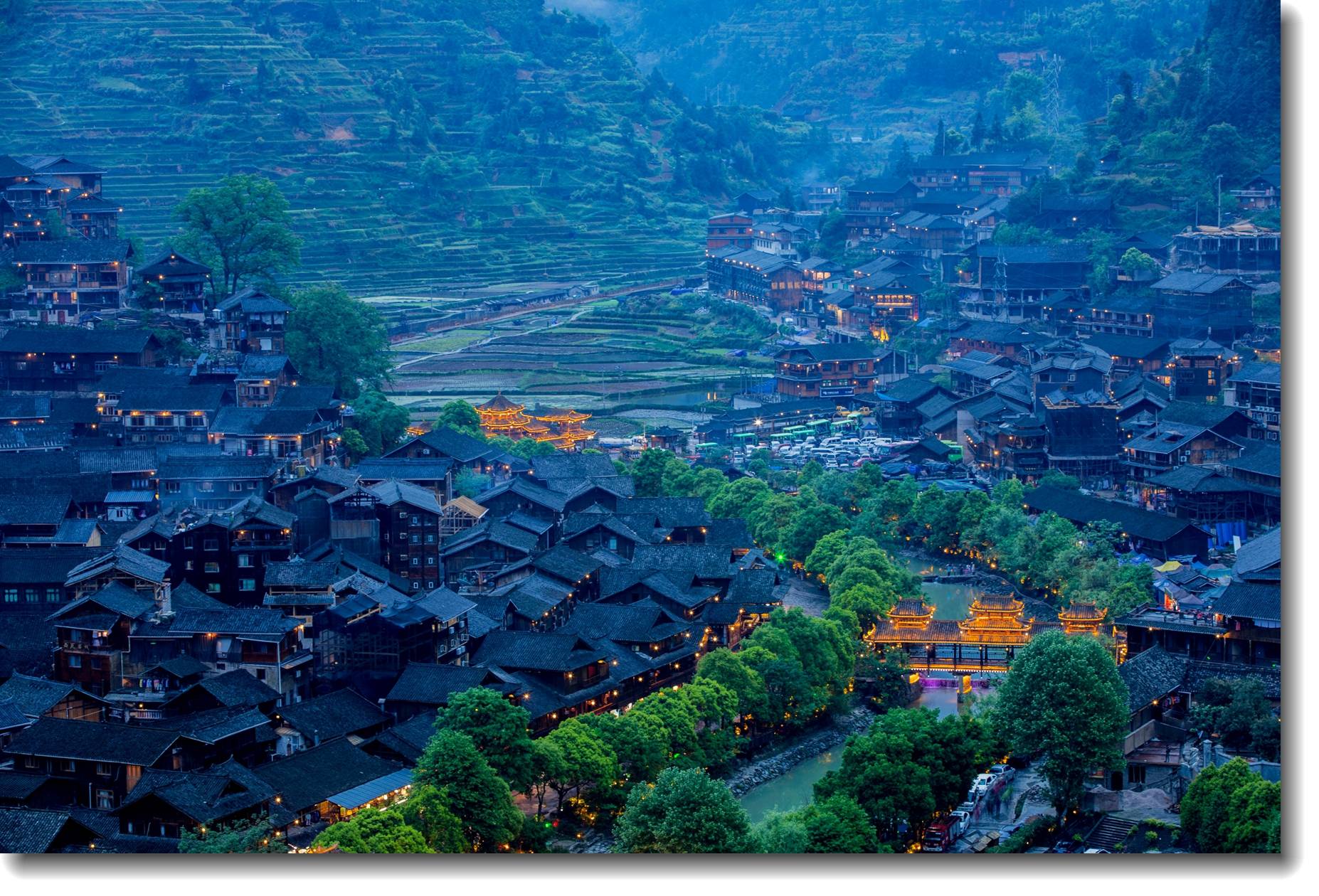 西江千户苗寨美景