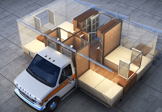 一)三箱伸缩房车/扩展3倍三厢伸缩房车样车:3分钟内一键展开收缩(含