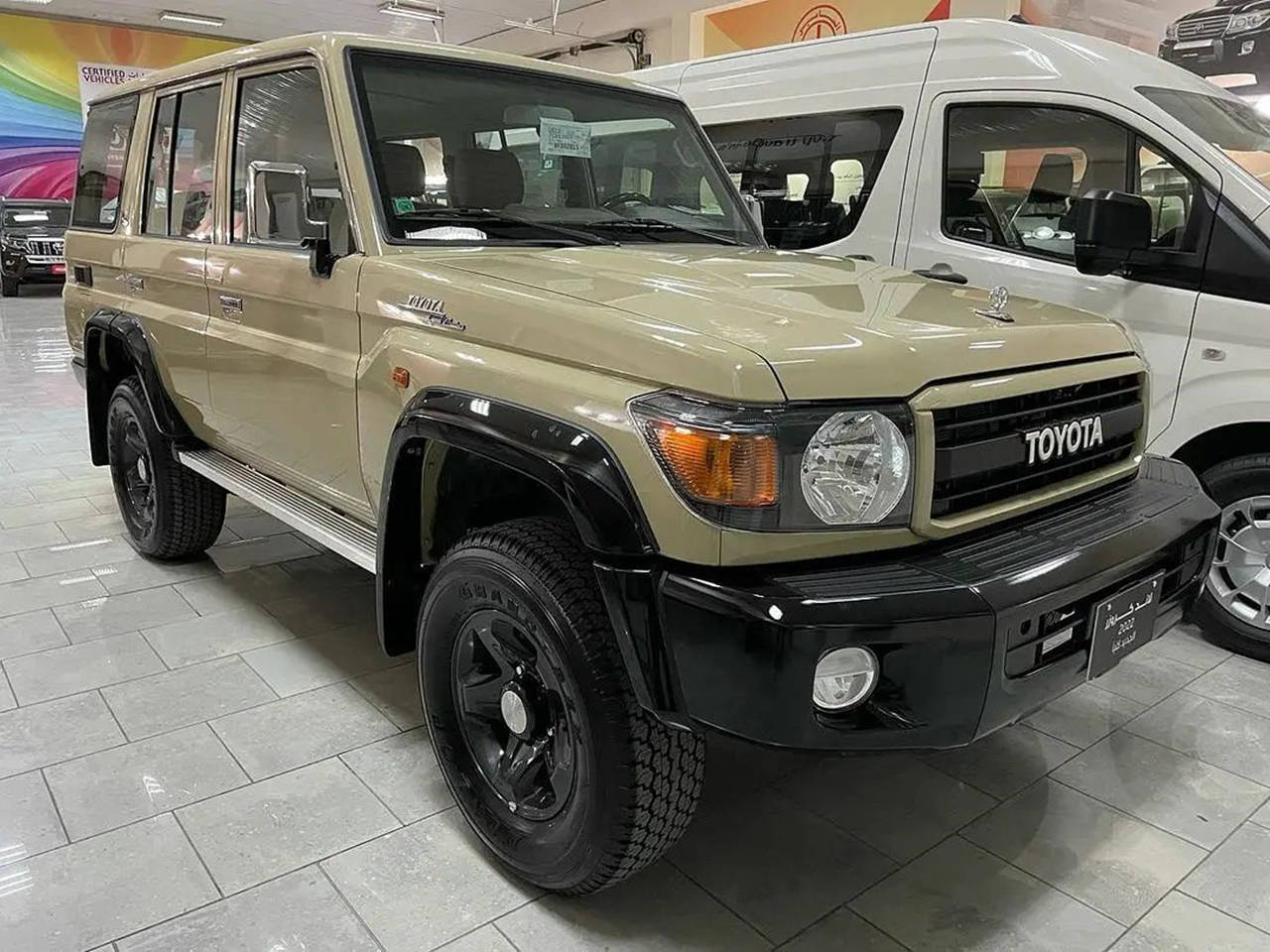 丰田陆巡lc70七十周年限量版车型实车曝光限量600台