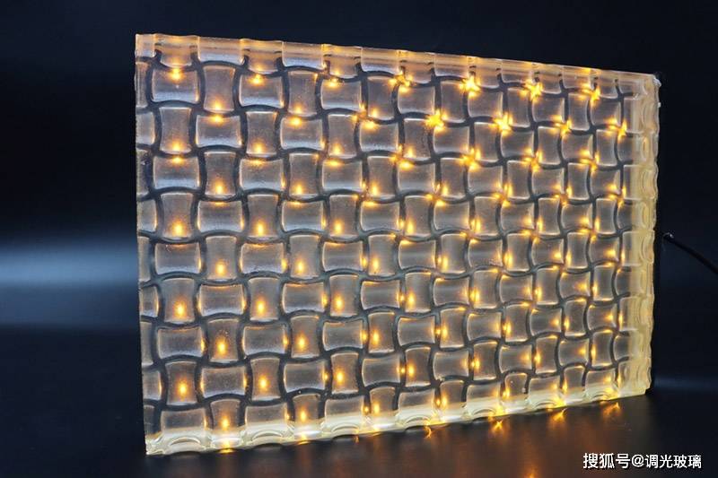 热熔led发光玻璃,玻璃界的王者︱汇驰装饰新材料
