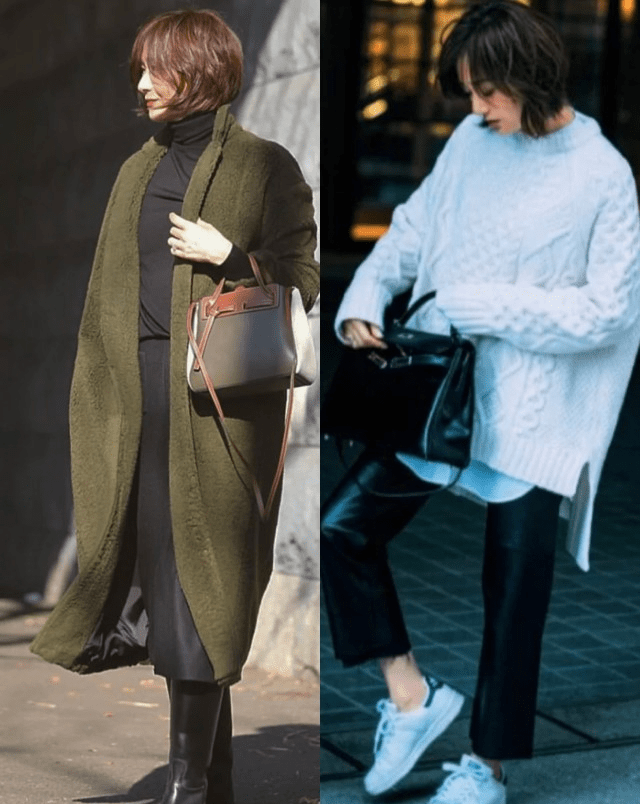 对比 掌握3要3不要的穿搭，老了也是一枝花