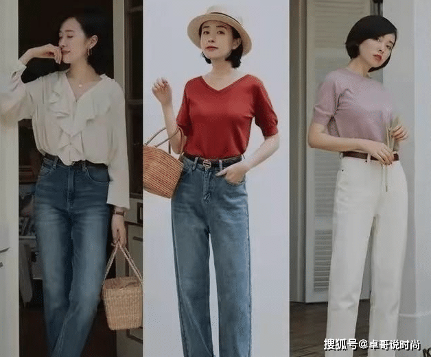 显高 这两种单品，是中年女人穿搭的佳选，显高又时尚