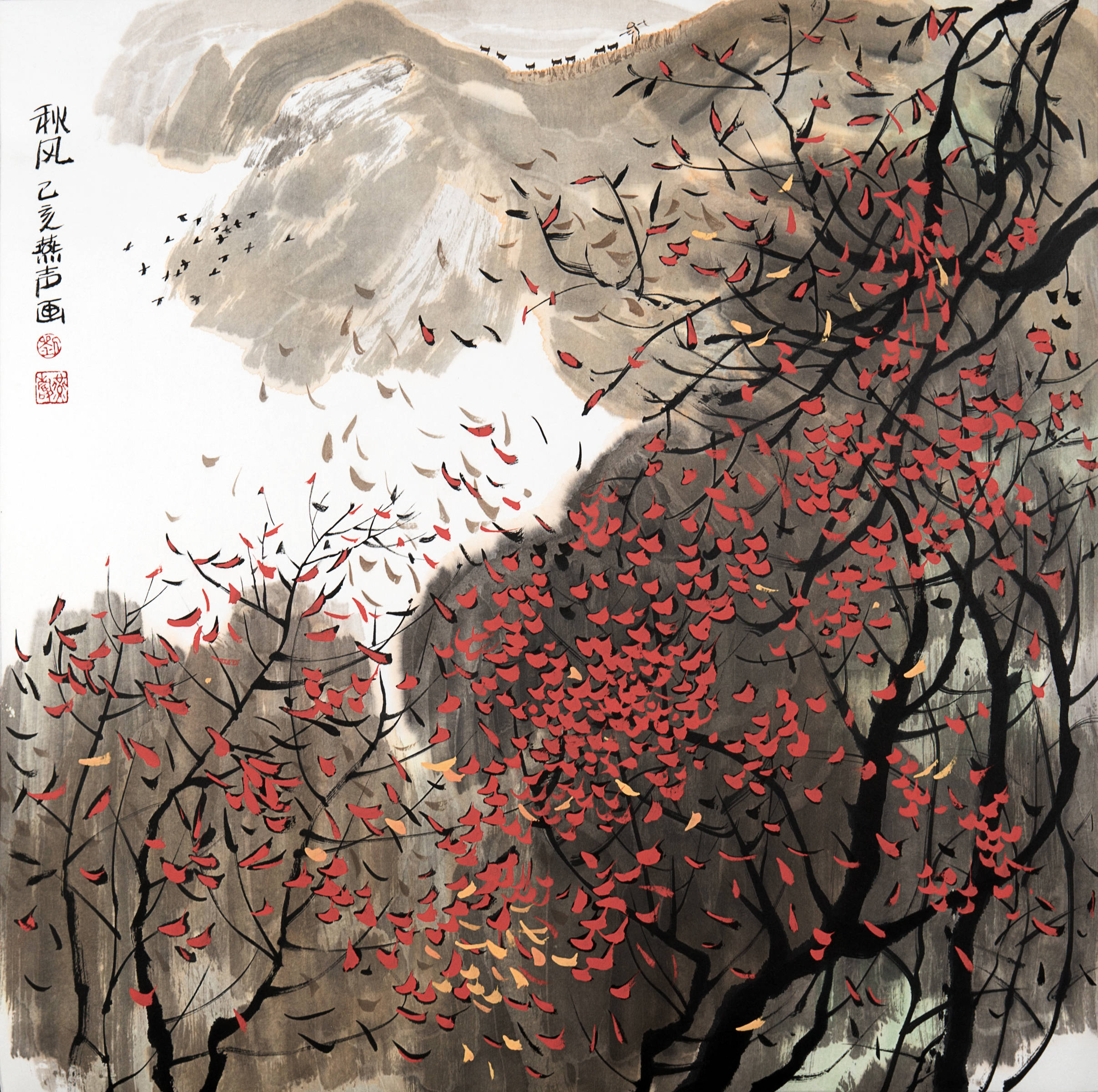 从事编辑记者的他,前两年却拿起了画笔,这一画,谁都没想到.