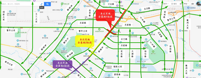 金寨路高架南延改造工程10月12日零时正式封闭施工