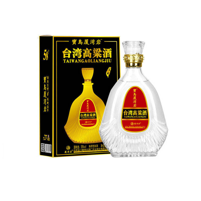 宝岛厦湾岩台湾高粱酒 纯粮酿造 甘冽香醇 金门