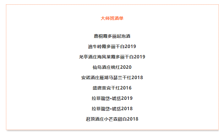 葡萄|蓬莱海岸葡萄酒大师班将在ProWine 2021闪耀登场