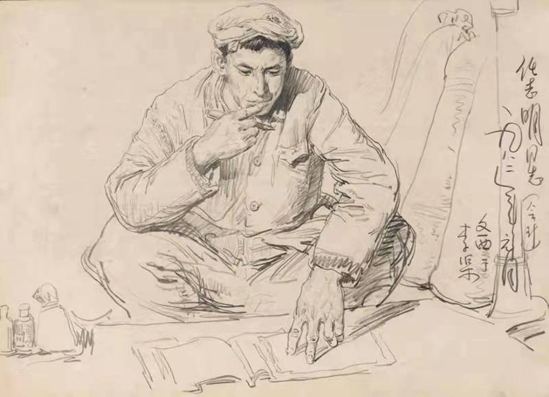 刘文西《任志明同志》1982年王有政《母亲,我心中的佛》1994年王西京