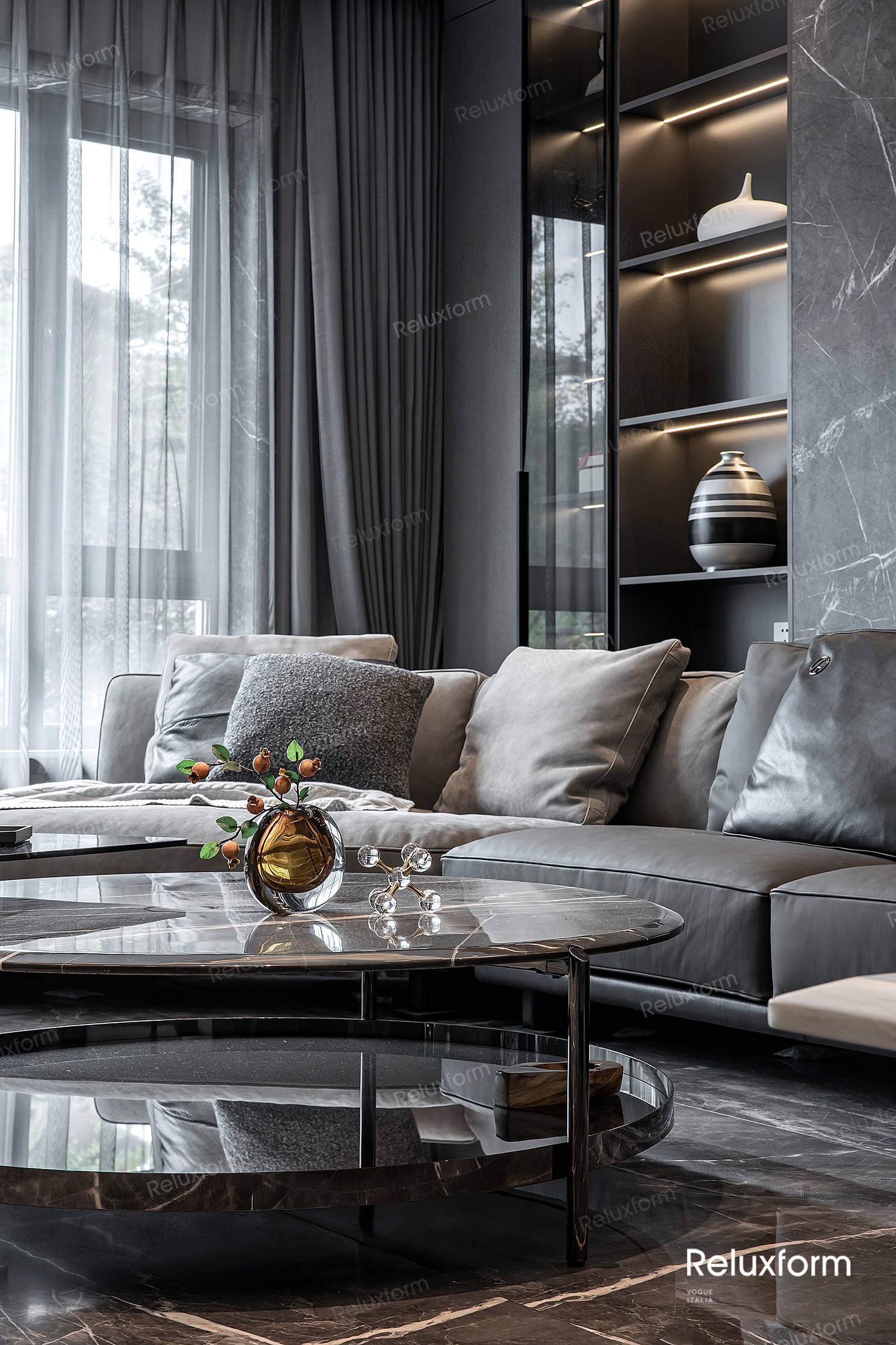 元素「dandy沙发」让异质化的审美体验和人文哲思共同丰盈空间的精神