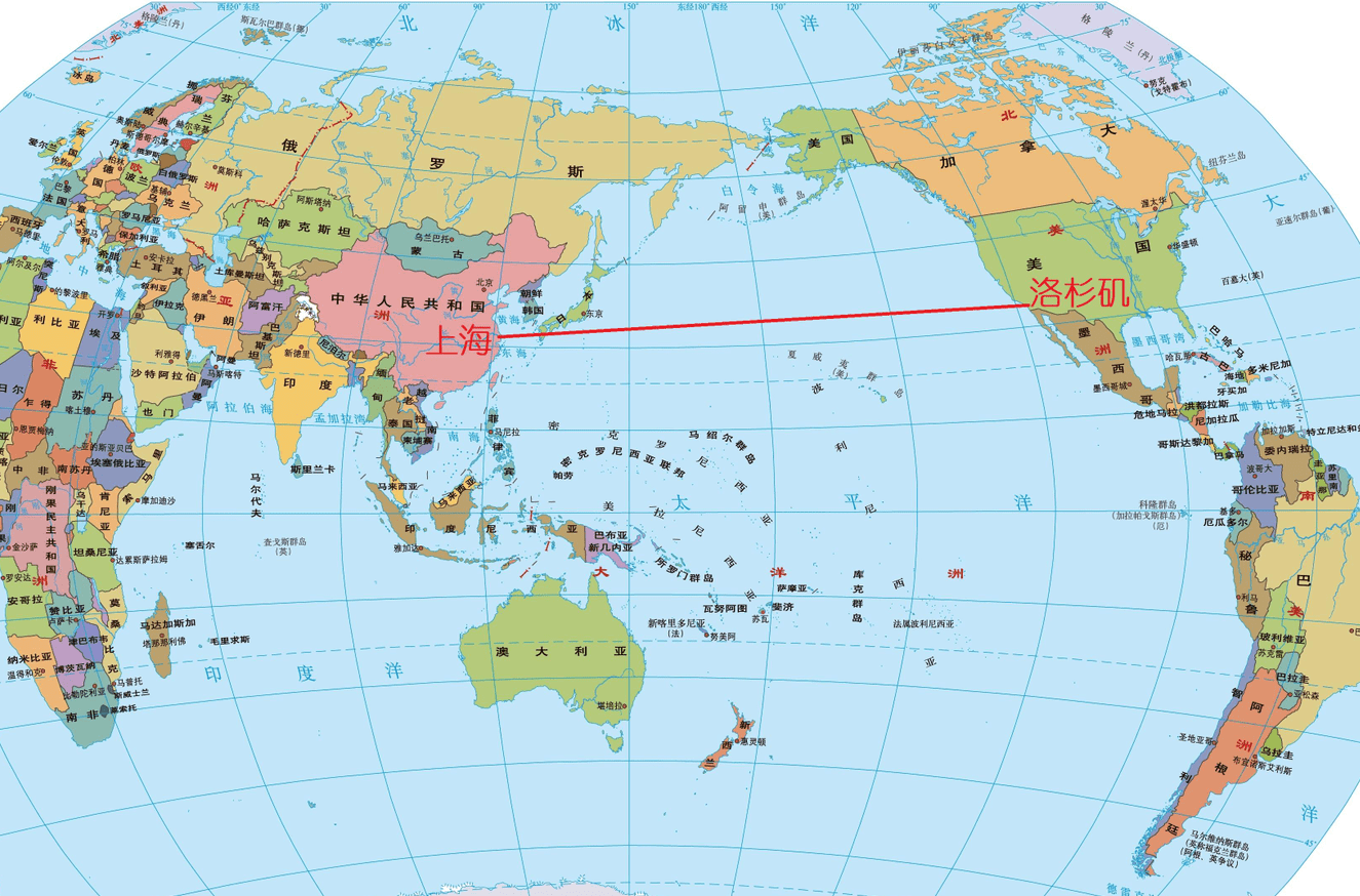 原創中國到美國的航班直線最短卻繞開太平洋他們在刻意躲避什麼