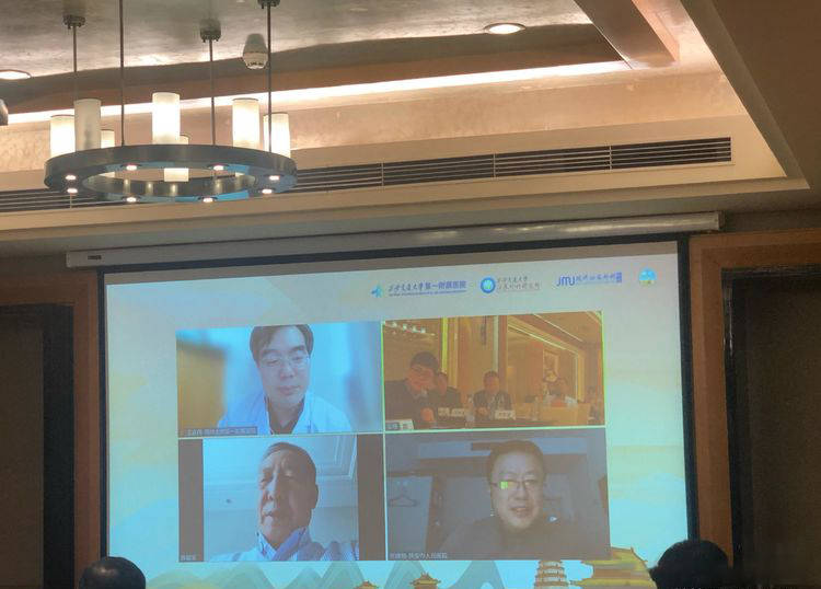 最后由李兆民教授,文永安教授,张建勋教授,朱坤民教授对本场环节的