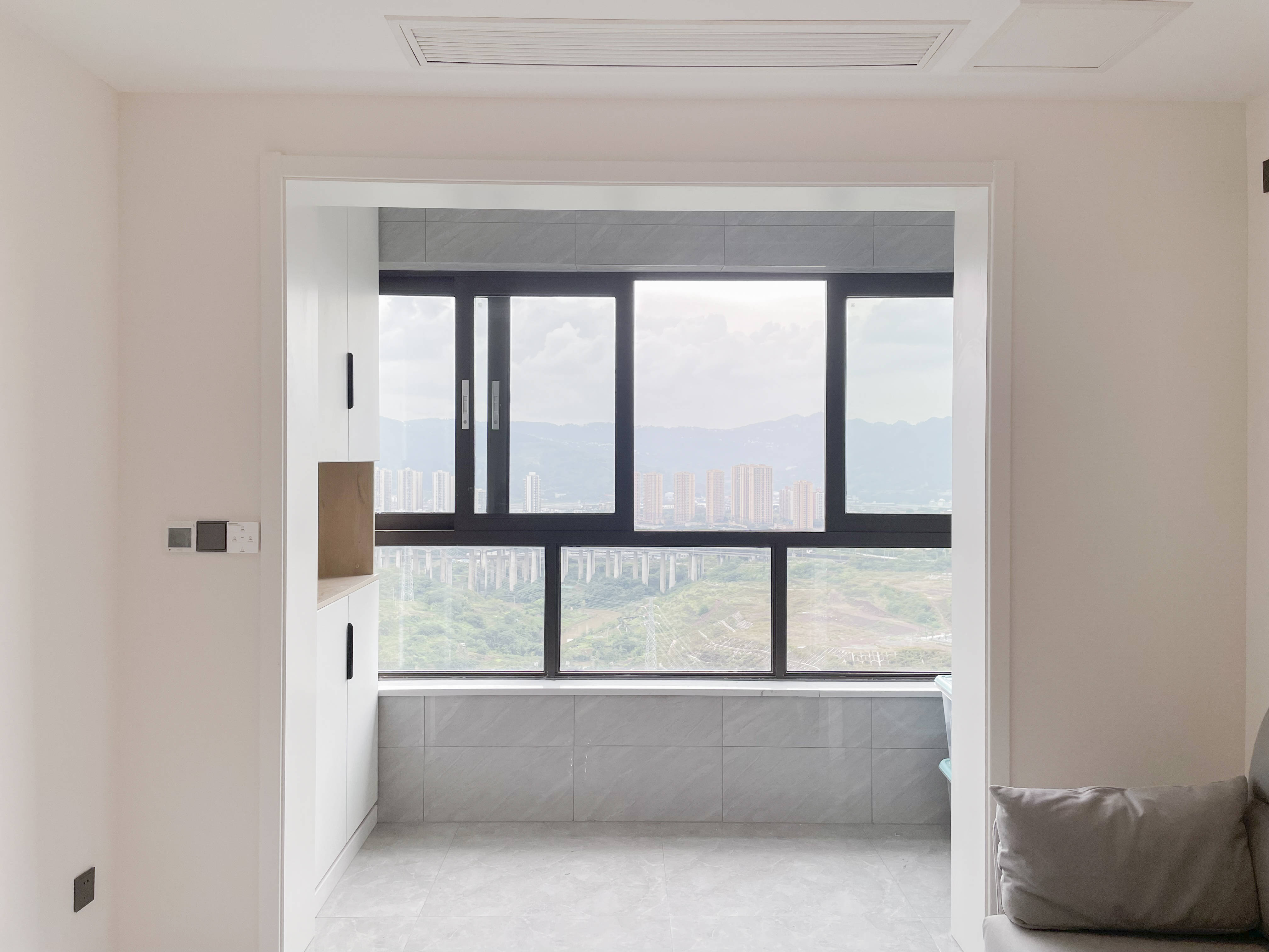 【新房装修】江北区【华融现代城】59㎡新房硬装完工实景效果_收纳