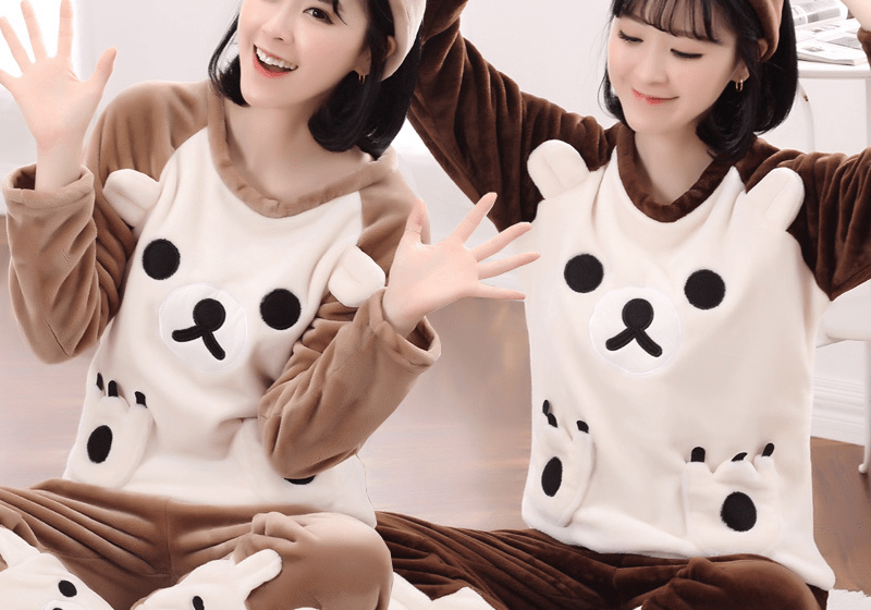 女士 秋凉了，你该换睡衣了