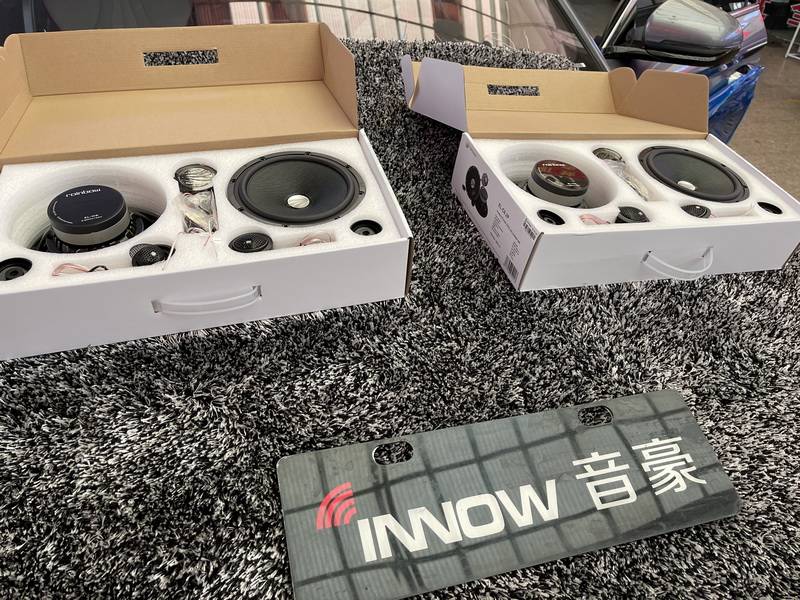 向美好出发比亚迪宋plus汽车音响改装德国彩虹elc62两分频