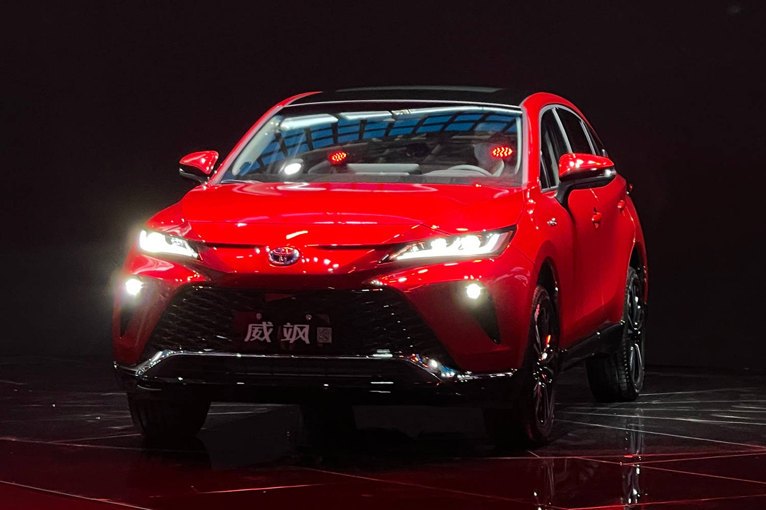 2021广州车展广汽丰田威飒首发亮相