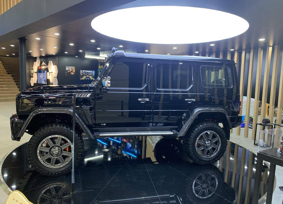 2021广州车展北京bj80门桥版亮相