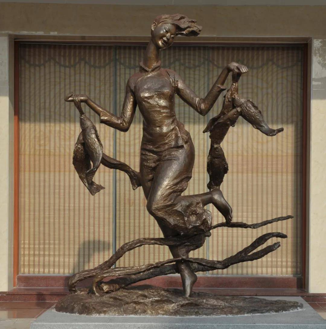 艺术家作品网络展——黄远立雕塑,中国画作品欣赏