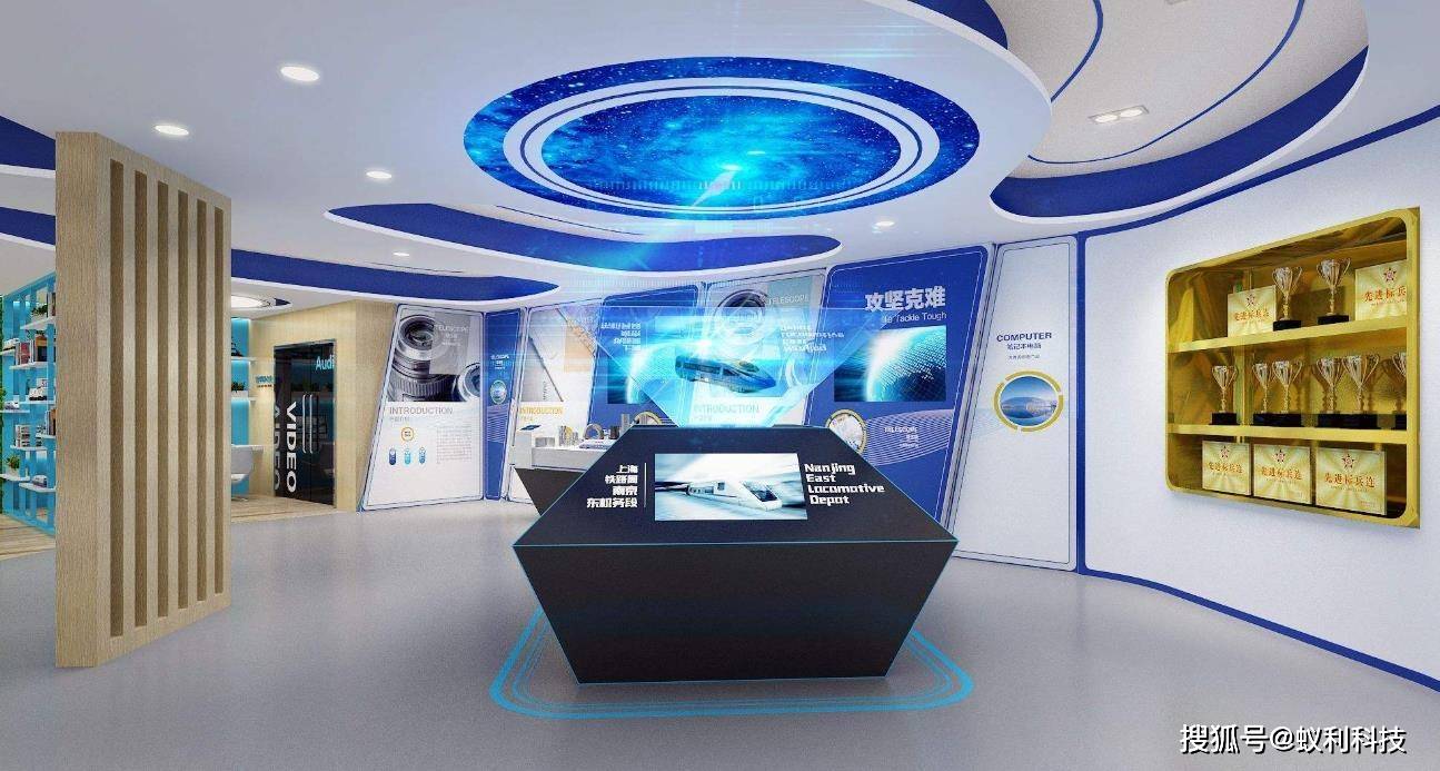 蚁利360度全息投影展示台