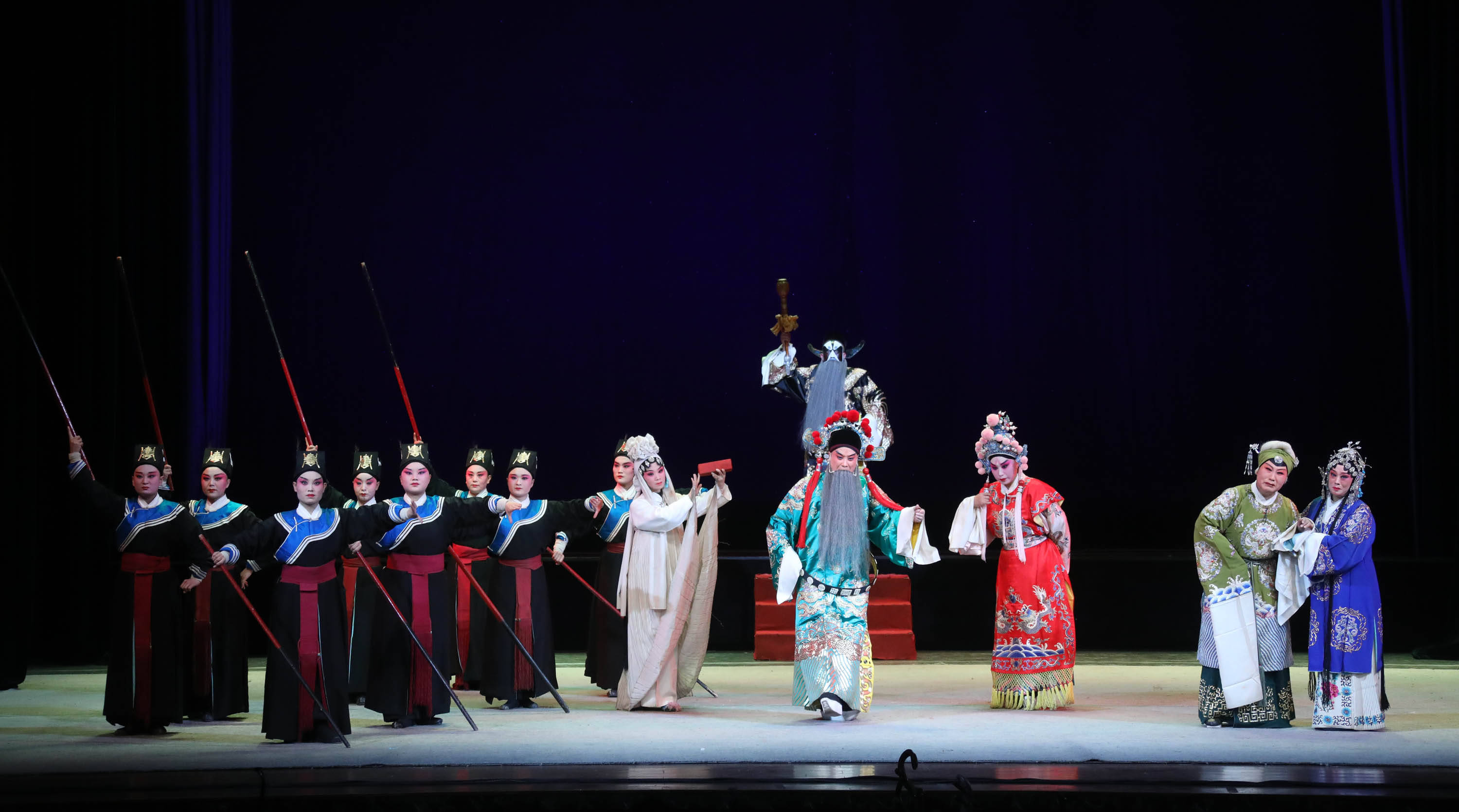 长治市上党梆子剧团展演明代故事戏汉阳堂精彩上演