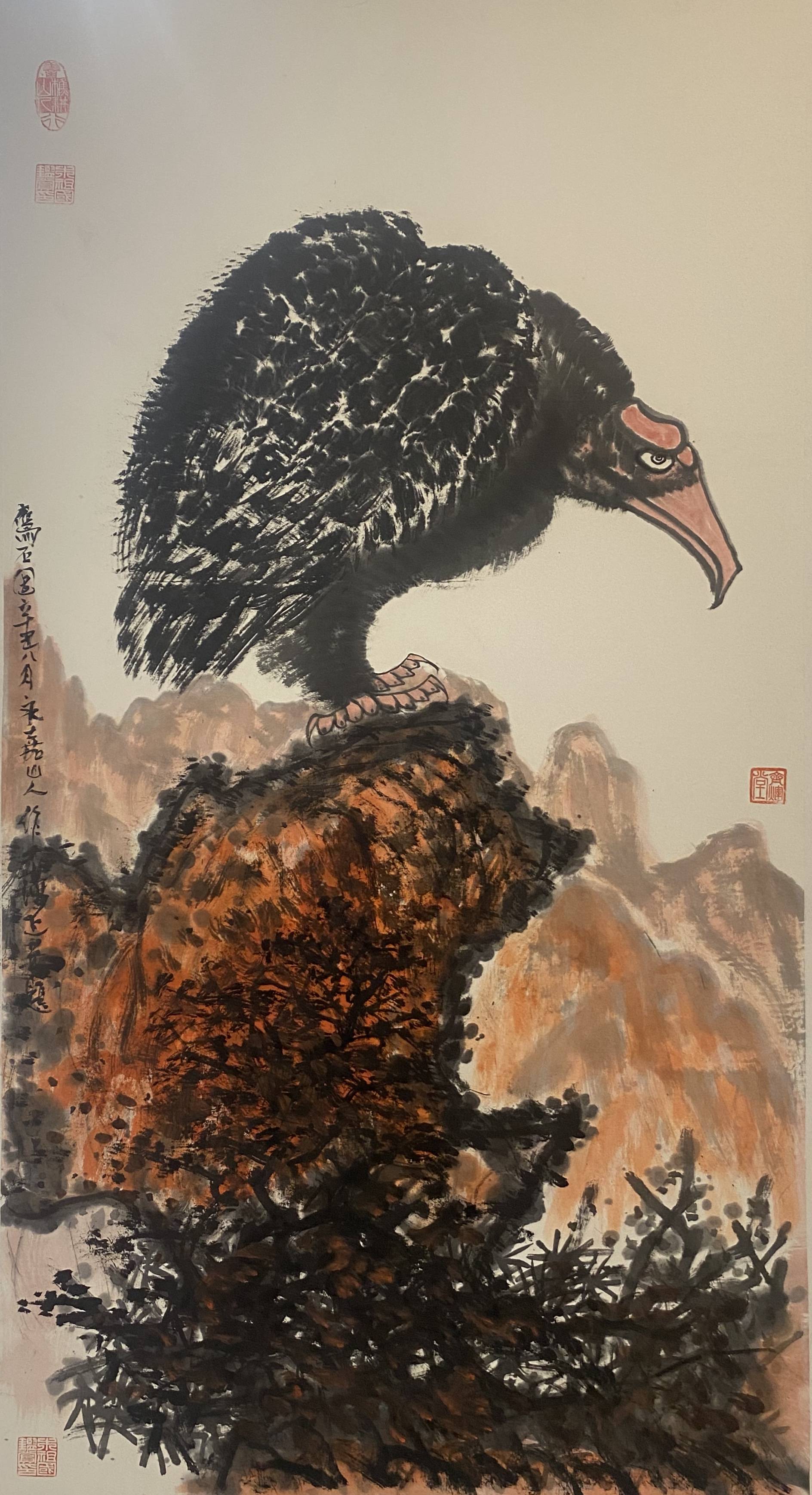 画家朱祖国用名头说话者大势已去用作品说话者流传千古