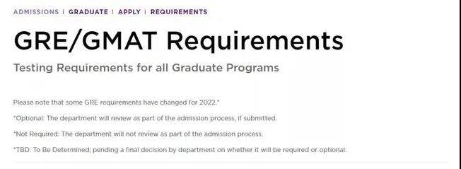 成绩|美国22年又一波研究生申请恢复GRE成绩要求 部分接受GRE家考成绩