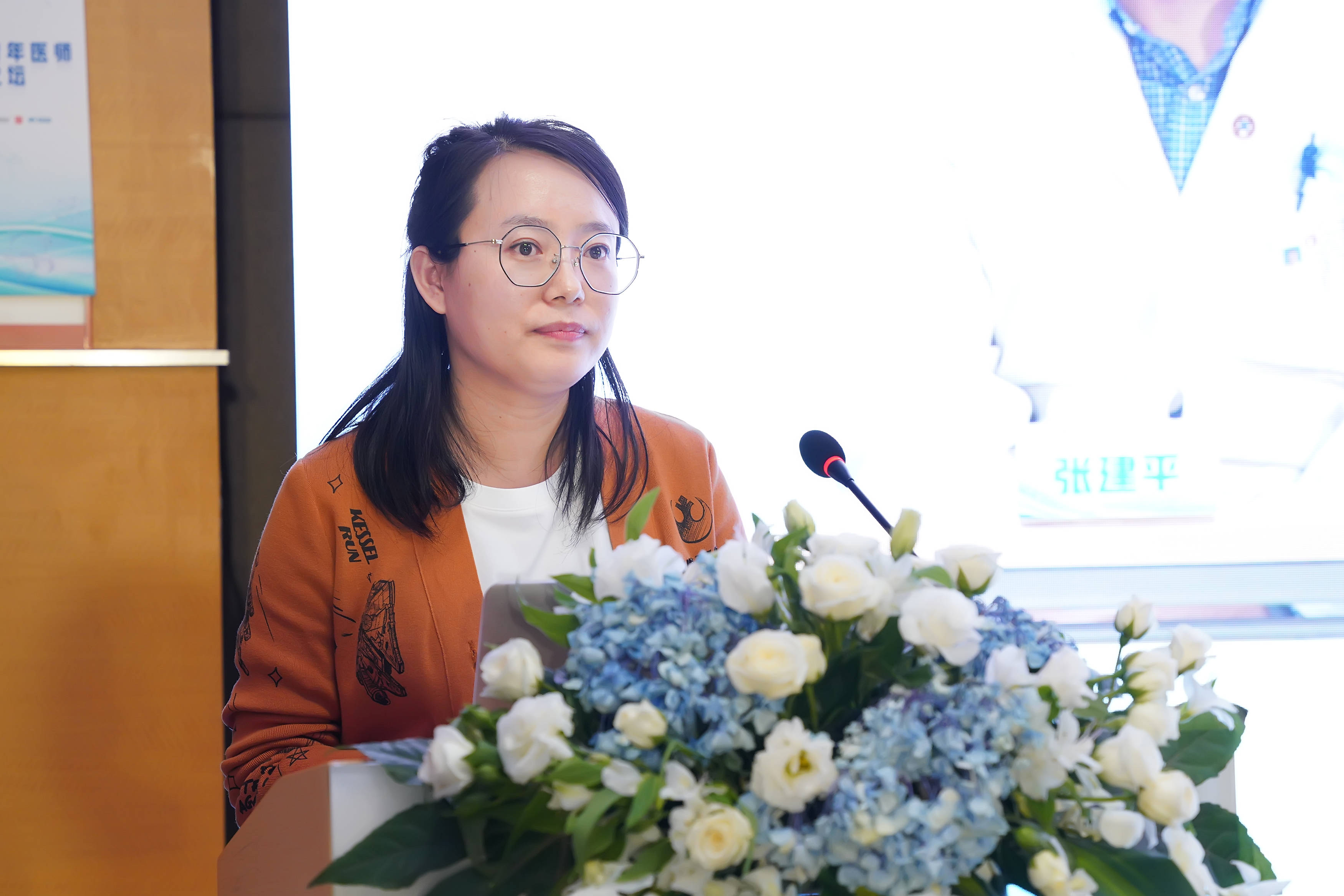 病理和检验医学科流式细胞室宫美维作题为"肥大细胞与runx1-runxt1