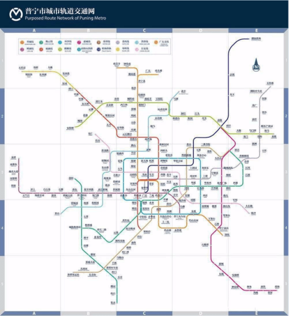 揭阳普宁地铁要修建了?一起来看地铁规划图吧!