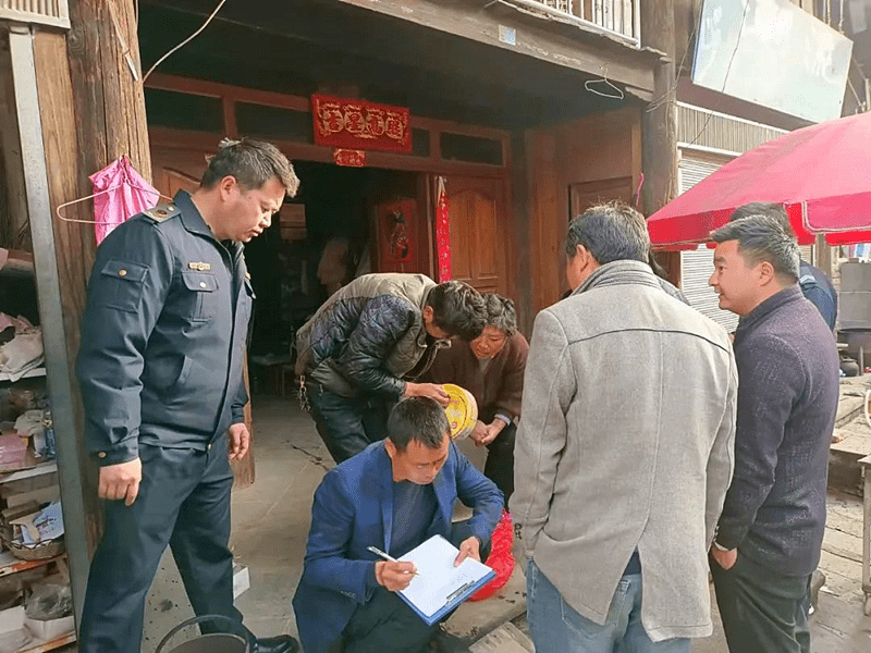 腾冲市马站乡组织开展岁末年初消防安全联合检查_整改_企业_场所