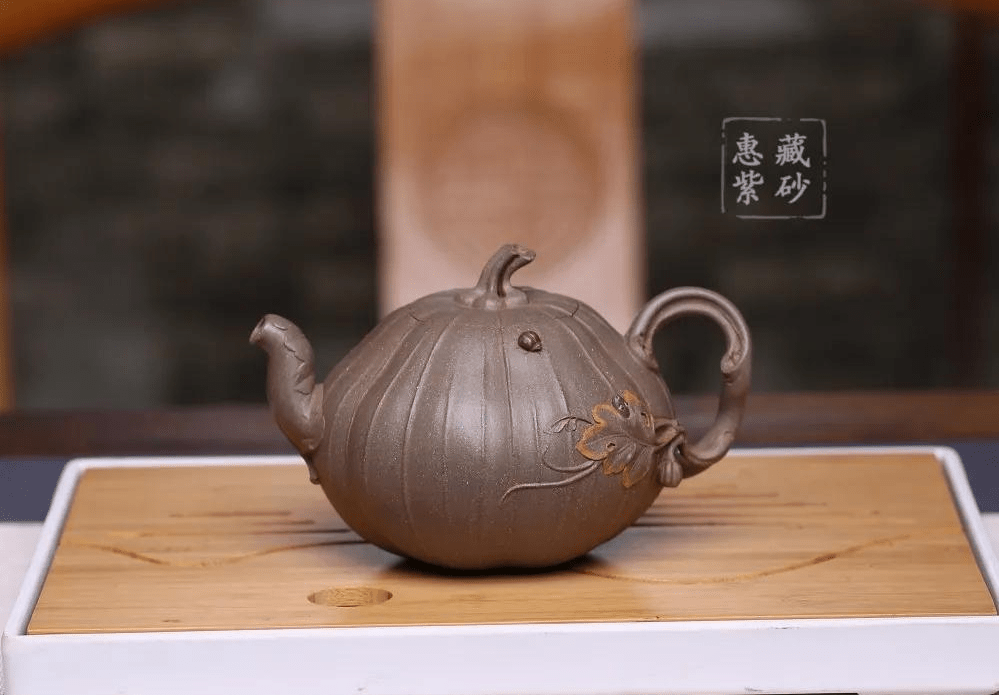 宜兴紫砂壶名家顾云峰佳作瓜悦惠藏紫砂力推紫砂壶作品