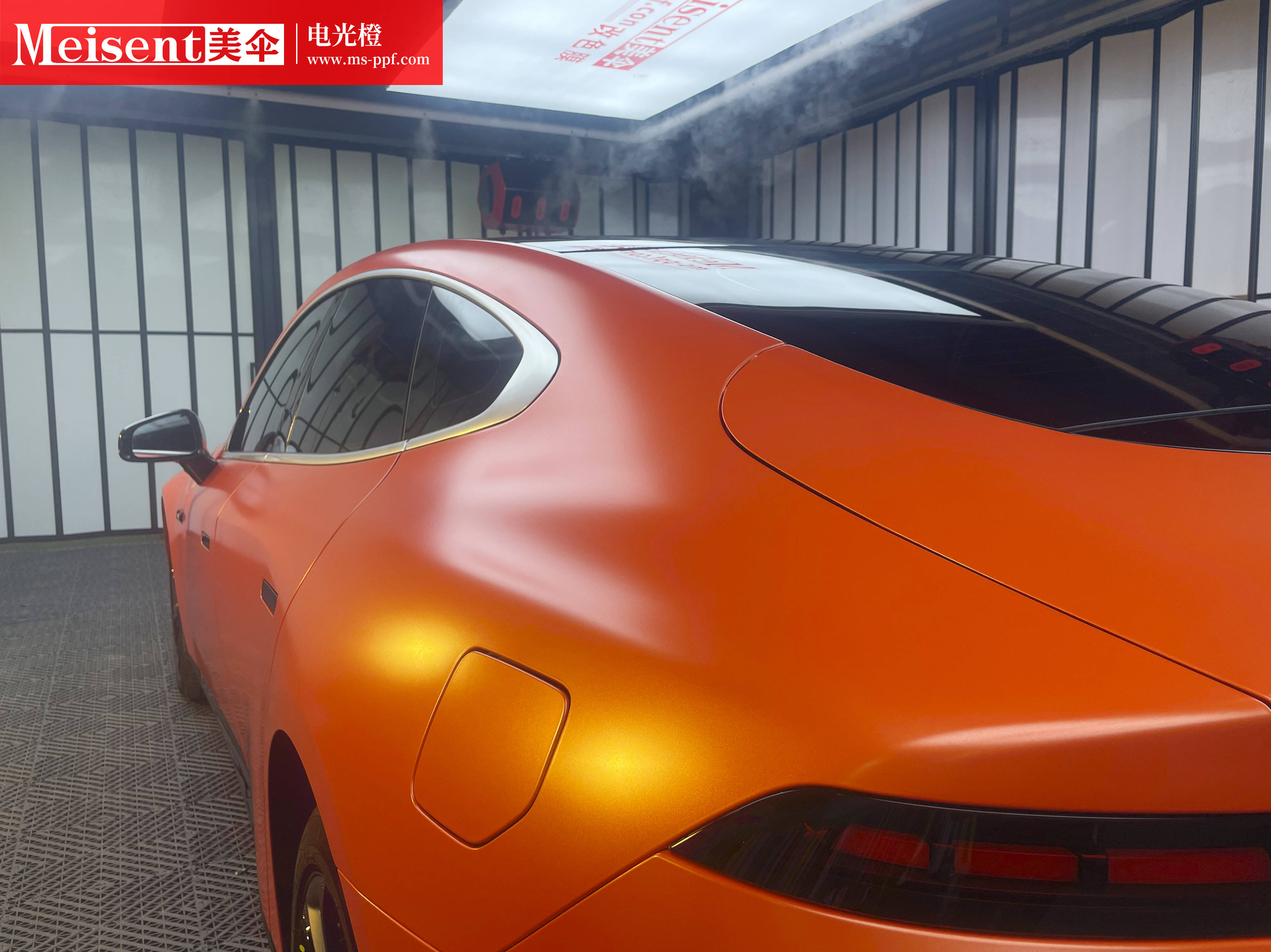 美国meisent美伞改色膜 电光橙--小鹏p7_搜狐汽车_搜狐网