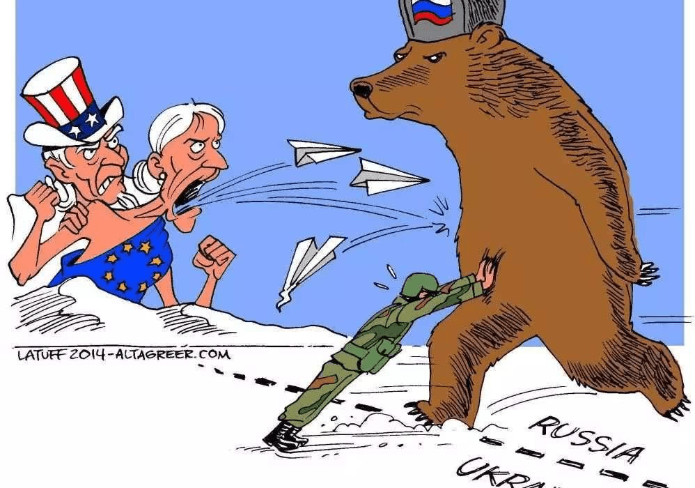 苏联讽刺漫画图片
