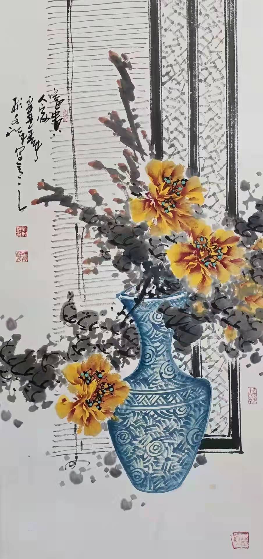 中国美术家协会会员刘文祥国画鉴赏
