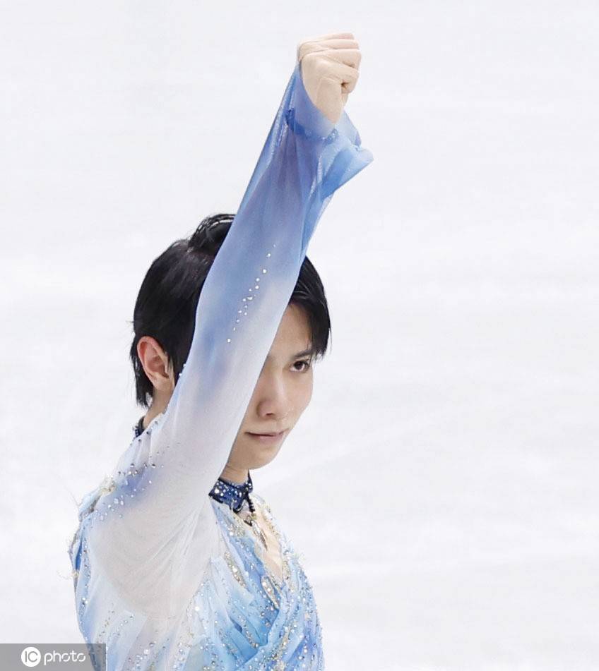 高清圖2021全日本花滑錦標賽羽生結弦姿態優雅