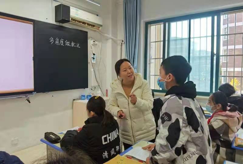 批注|名师送课 助力“双减”——惠济区青寨小学开展跨校交流学习活动