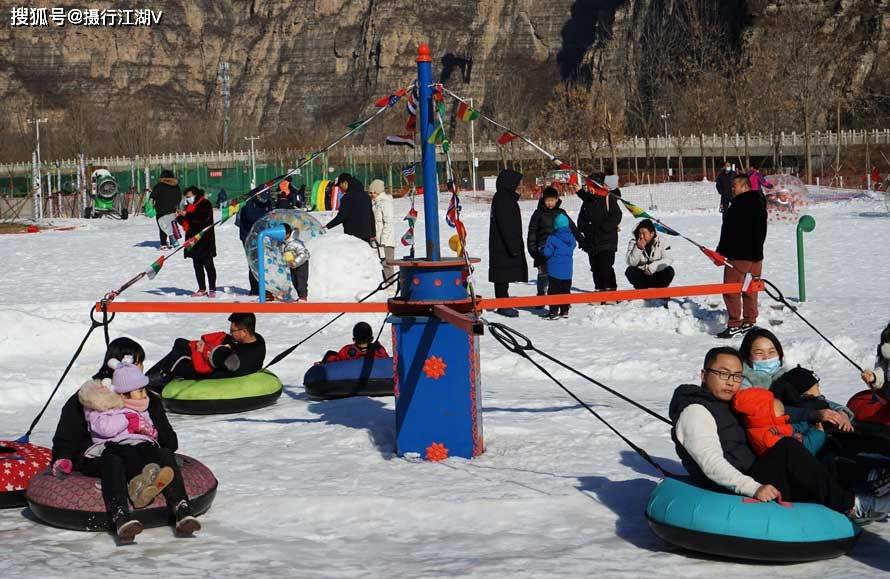 谷銀灘冰雪樂園,冰上自行車,冰上漂移車,冰上陀螺,冰上爬犁,冰上滑車