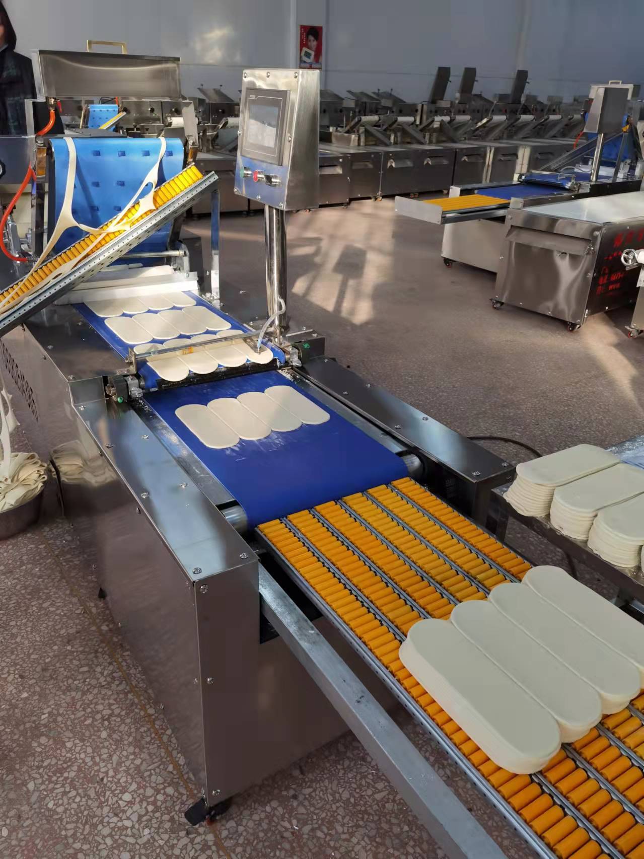 自动捡片烩面机_生产_设备_时产