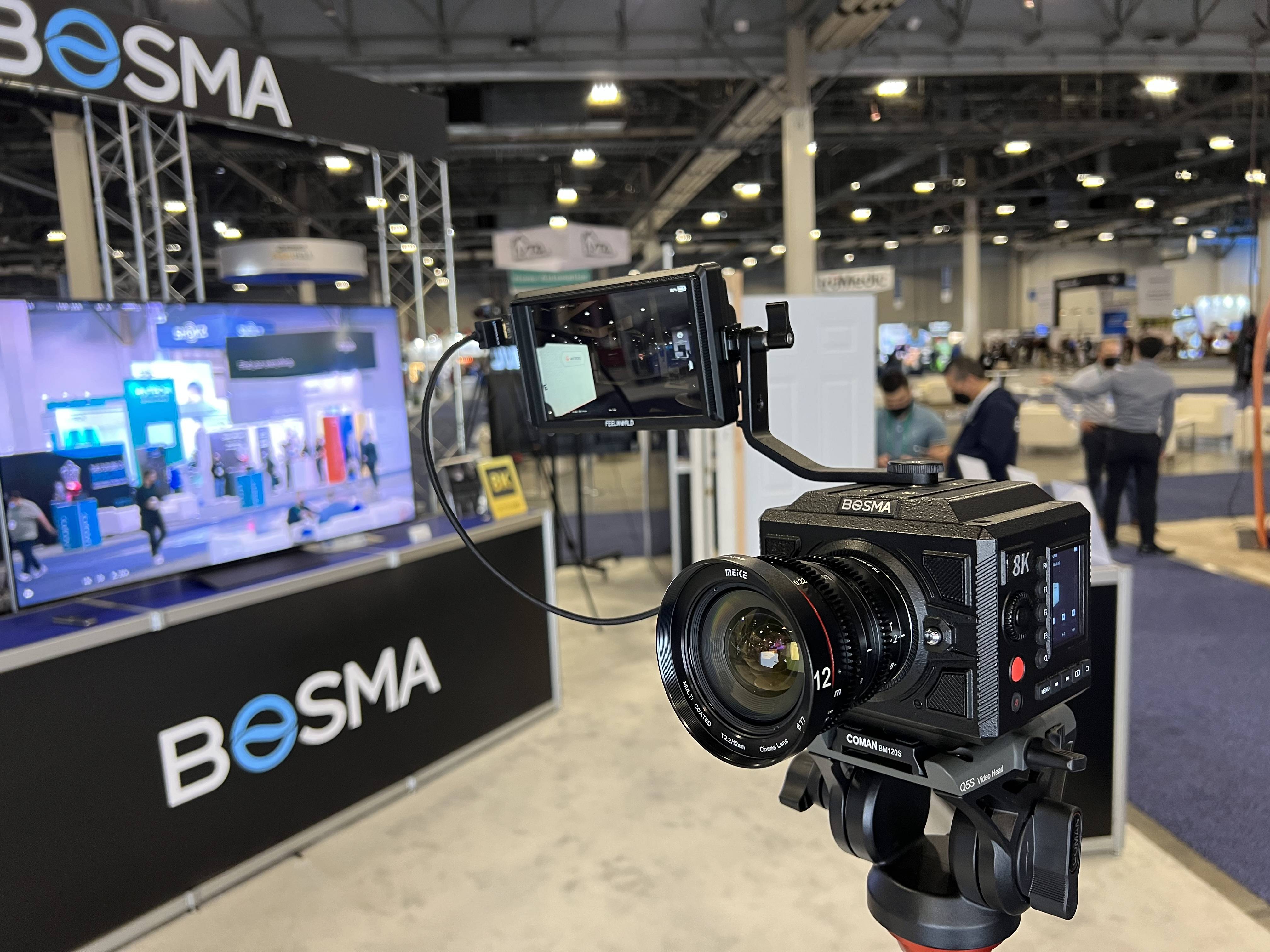 ces2022展会8k成关键词博冠光电携国产8k超高清摄像机亮相