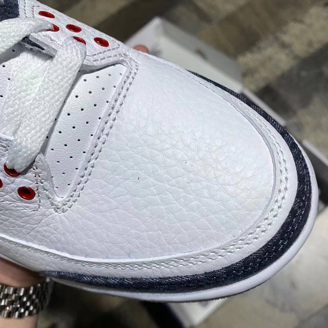 乔丹aj3火焰红airjordan3firered白红日本限定篮球鞋